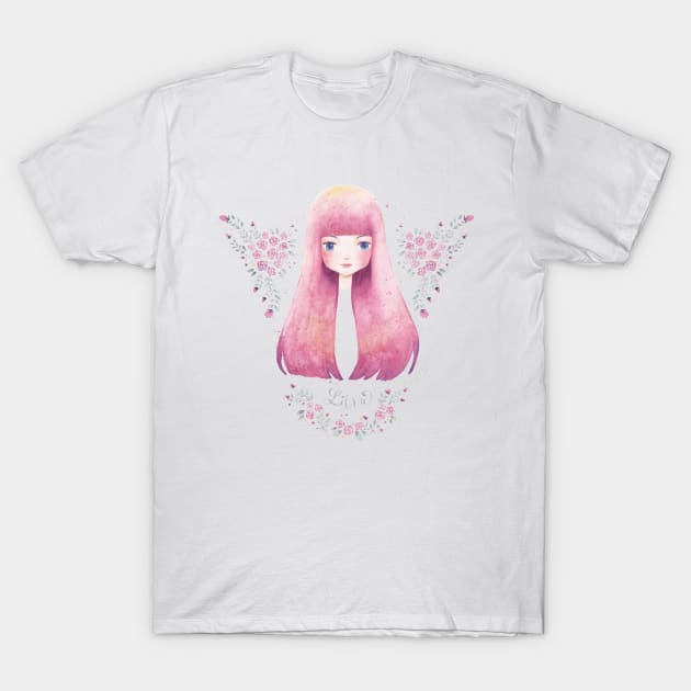 Zodiac - Libra T-Shirt by Thitika